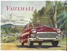 Vauxhall Wyvern, Velox & Cresta Saloon E-Series 1956-1957 UK Market 8pp Brochure