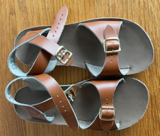 Childs Sun San Surfer Leather Sandals Size 13
