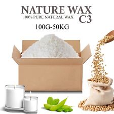 Soy Wax Flakes 100g - 25kg C3 Container Wax Scented Candle Making Eco Soya Wax