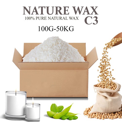 Soy wax flakes 100g - flakes, c3