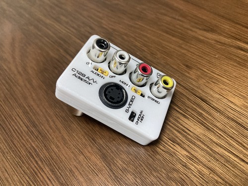 Commodore 128 adaptor - av,
