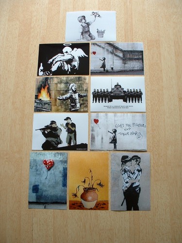 Banksy art prints new set - art,