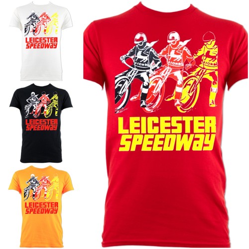 Leicester speedway shirt - t,