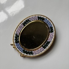 Italian Vintage Mini Micro Mosaic Photo Frame Early to Mid 20th Century