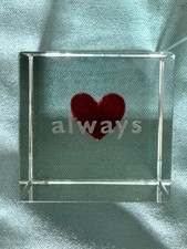 Boxed spaceform glass token - boxed,