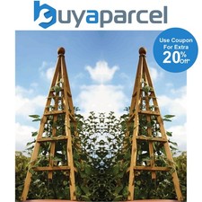 2 x Smart Garden Tan Wooden