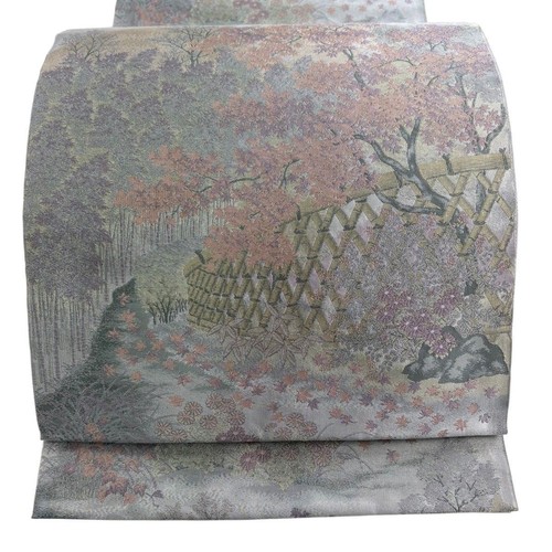 Japanese kimono fukuro obi - fukuro,
