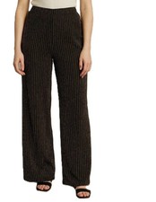 Ladies black lurex silver Gold