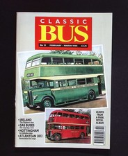 CLASSIC BUS No 21 February–March 1996 Morecambe & Heysham Nottingham