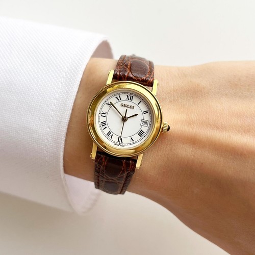 Gucci gold vintage - gucci,