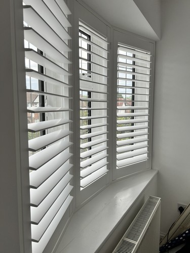 Real wooden shutters - real, mdf