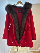 Meyimer Women's Red Fox Trim