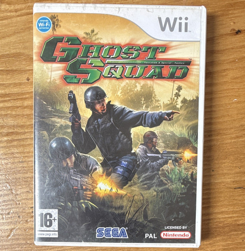 Sega ghost squad nintendo wii - squad,