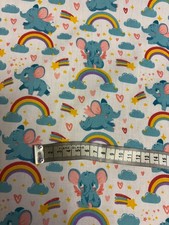 2 Metres White Cute Elephants