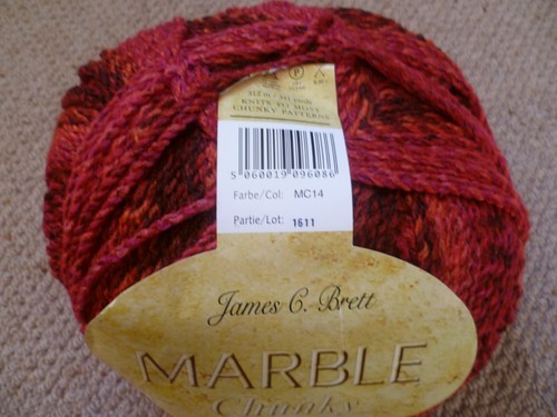 James brett marble chunky - c,