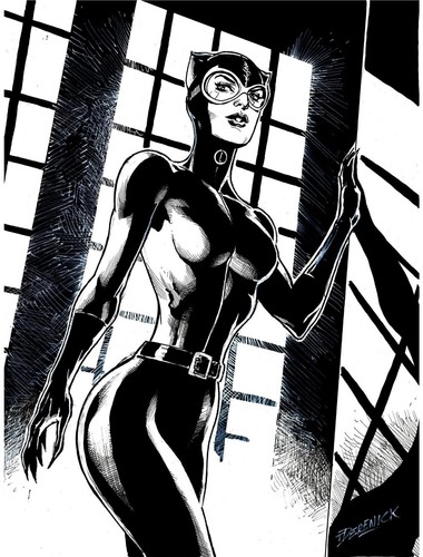 Original catwoman batman art - batman,
