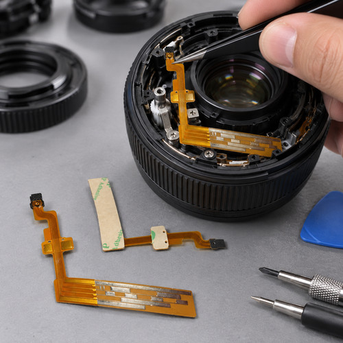 2pcs focus aperture flex - focus, cable