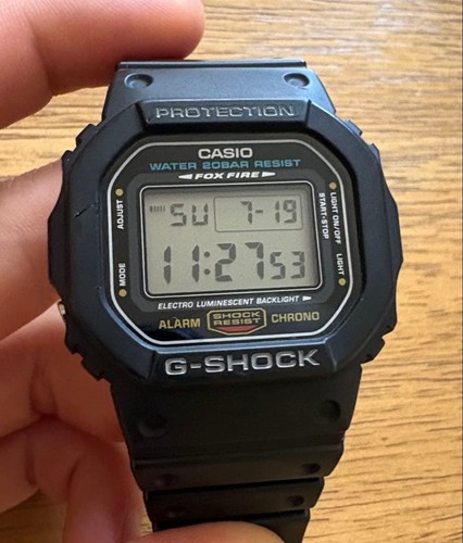 Casio shock 5600e - g-shock, black