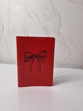 Handmade leather passport - handmade,