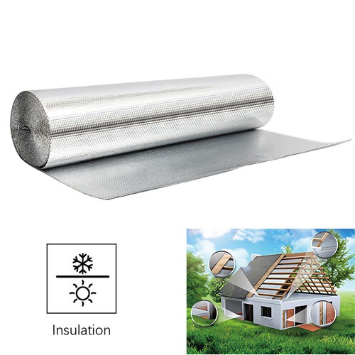 Bubble foil insulation - insulation, double