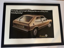 Original Framed Vintage MK1 VW