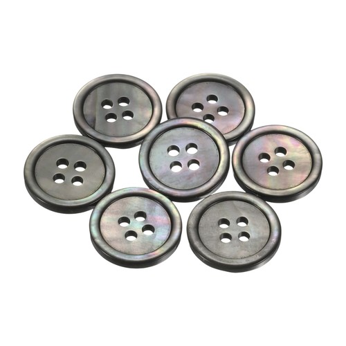 7pcs natural shell - 7pcs, button,