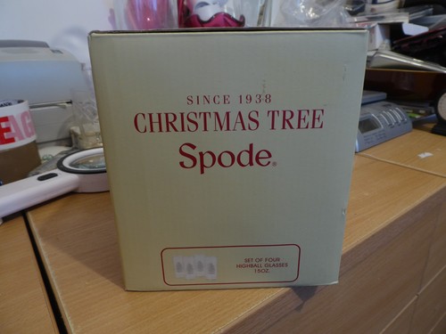 Brand new spode christmas - spode, tree