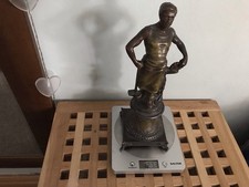Two Bronze Figures Made In