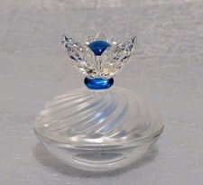 Swarovski Crystal Blue Flower