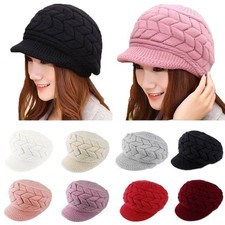 Womens Winter Hat Knitted