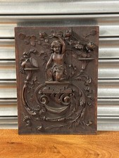 Antique Hand-Carved Wooden