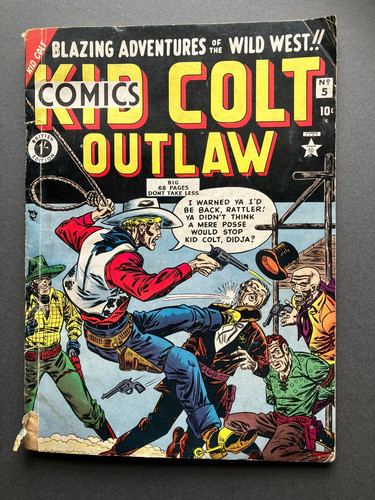1952 kid colt outlaw 5 - 1952, #5