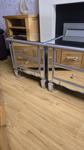 Mirage 2 drawer mirrored - 2,