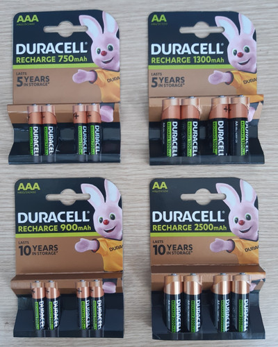 Rechargeable aaa batteries - rechargeable,