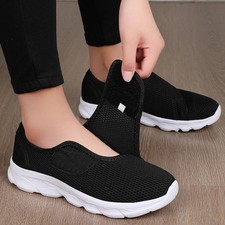 Casual Orthopedic Walking Shoes Wide Mesh Feet Diabetic Comfort Adjustable Unise