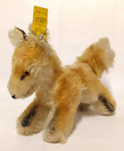 Steiff xorry fox plush made - steiff,