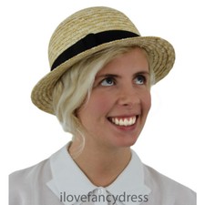 QUALITY STRAW BOATER HAT