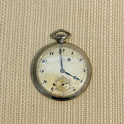 Antique omega pocket watch - antique,