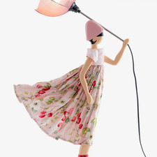 85cm Lamp Windswept Lady Lamp