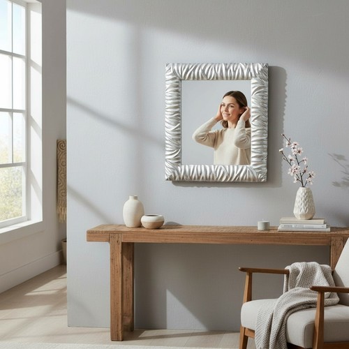 Large mirror silver - large,
