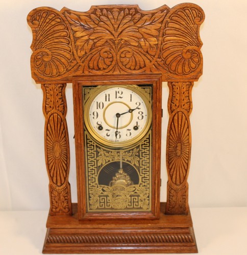 Antique oak ingraham parlor - oak, e