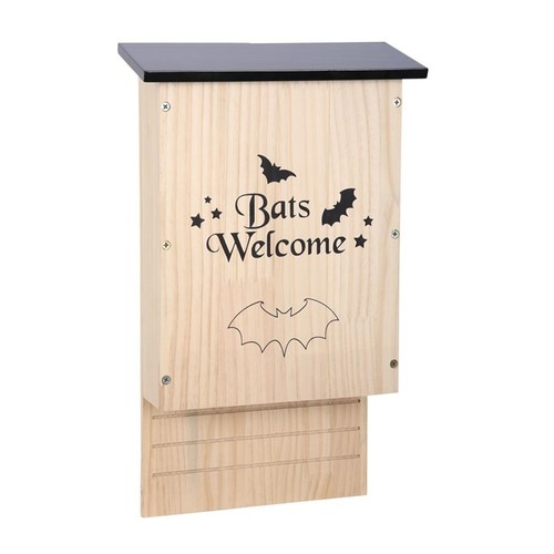 Outdoor wooden bat house - outdoor,