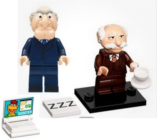 Lego statler and waldorf - lego,