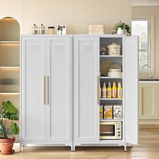 Metal Storage Cabinet Pantry