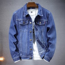 Enzo Mens Denim Jacket Classic