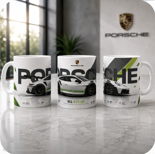 Porsche 911 gt3 coffee mug - gt3,
