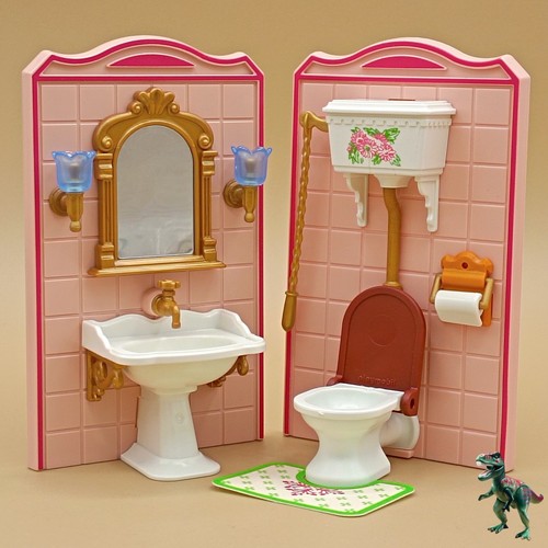 Playmobil bathroom toilet - toilet,