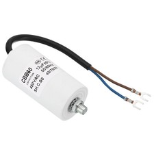 CBB60 12uf Running Capacitor AC 450V U Terminal Wires 50/60Hz with M8 Screw