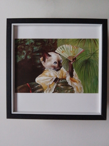 Susan herbert cat print - susan,
