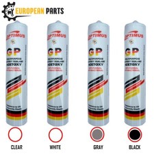 Bathroom Kitchen Waterproof Silicone Sealant Clear White Black Grey 280ml